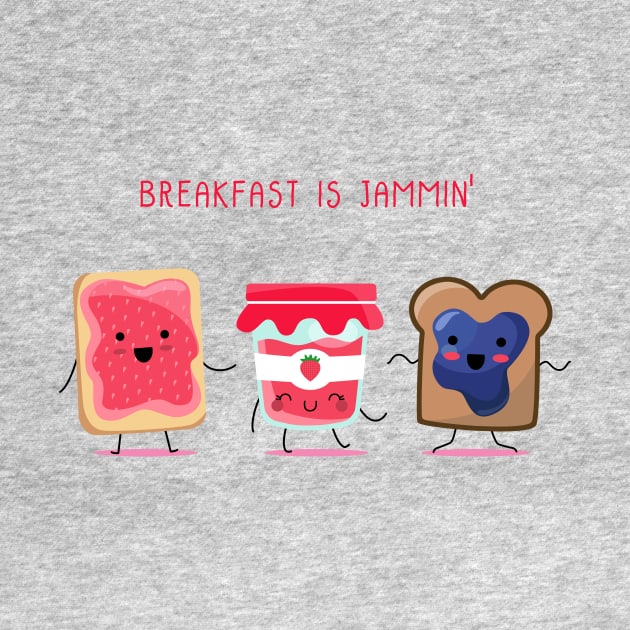 Breakfast Is Jammin’ by EuGeniaArt
